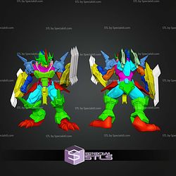 Basic STL Files Digimon Wargreymon X