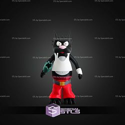 Basic STL Files Gangster Scratchy Multipart