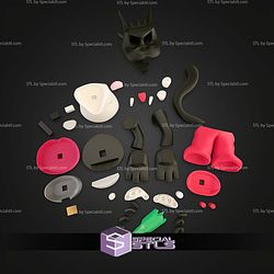 Basic STL Files Gangster Scratchy Multipart