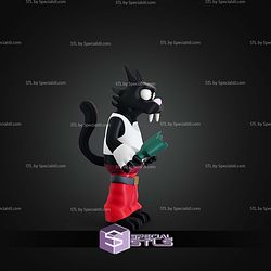 Basic STL Files Gangster Scratchy Multipart