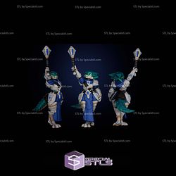 Basic STL Files Liana The Kobold Cleric