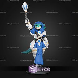 Basic STL Files Liana The Kobold Cleric
