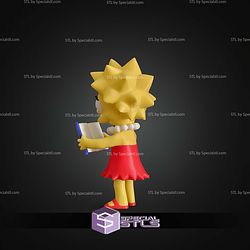 Basic STL Files Lisa Simpson Multipart
