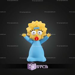 Basic STL Files Maggie Simpson Multipart
