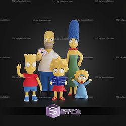 Basic STL Files Maggie Simpson Multipart