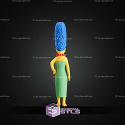 Basic STL Files Marge Simpson Multipart