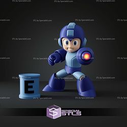 Basic STL Files Megaman Multipart