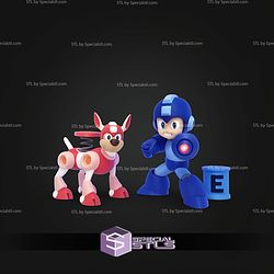 Basic STL Files Megaman Multipart