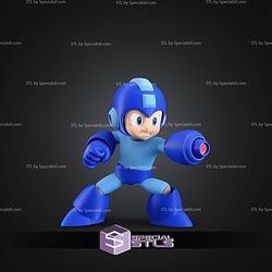 Basic STL Files Megaman Multipart
