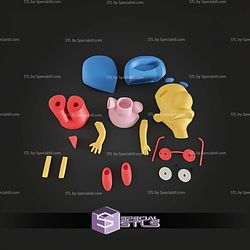 Basic STL Files Milhouse Houten Multipart