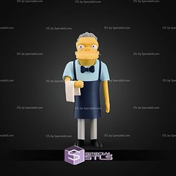 Basic STL Files Moe Szyslak Multipart