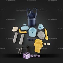 Basic STL Files Moe Szyslak Multipart