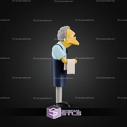 Basic STL Files Moe Szyslak Multipart