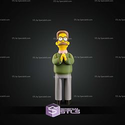 Basic STL Files Ned Flanders Multipart