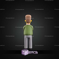 Basic STL Files Ned Flanders Multipart