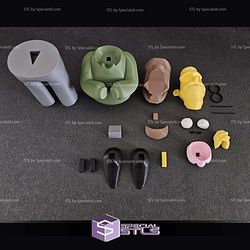 Basic STL Files Ned Flanders Multipart