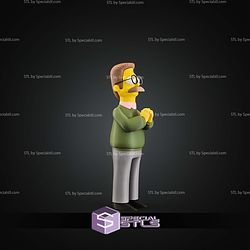 Basic STL Files Ned Flanders Multipart