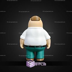 Basic STL Files Peter Griffin Multipart