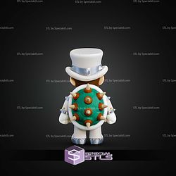 Basic STL Files Wedding Mario Multipart