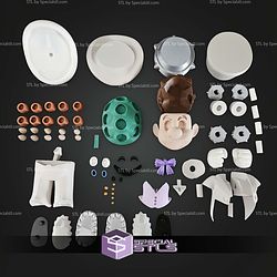 Basic STL Files Wedding Mario Multipart