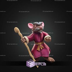 Basic STL TMNT Splinter Multipart
