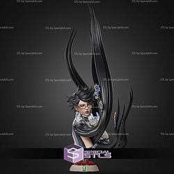 Bayonetta Bust 245mm STL Files
