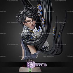 Bayonetta Bust 245mm STL Files