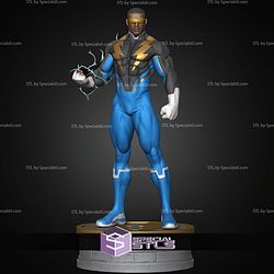 Black Lightning DC Hero STL Files