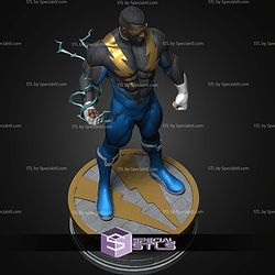 Black Lightning DC Hero STL Files