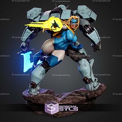 Blonde Blazer and Mechaman STL Files