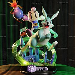 Bomberman Race Diorama STL Files