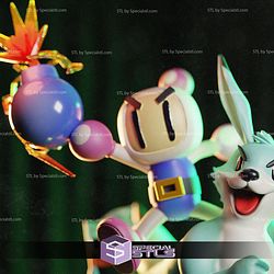Bomberman Race Diorama STL Files
