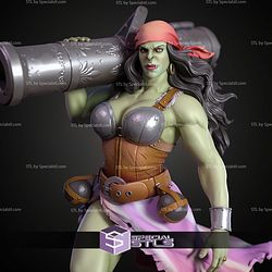 Boomka the Orc Pirate STL Files