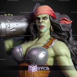 Boomka the Orc Pirate STL Files