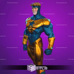Booster Gold 325mm DC Hero STL Files