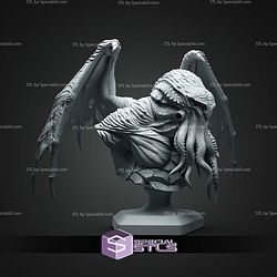 Bust of Cthulhu STL Files