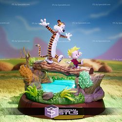 Calvin And Hobbes STL Files