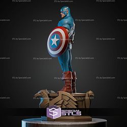 Captain America Museum Pose STL Files