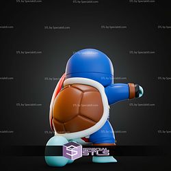 Captain American Squirtle Mashup STL Files