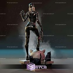 Catwoman Michelle the Cat 1-4 STL Files