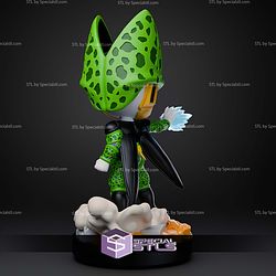 Cell Dragon Ball Z Chibi 75mm STL Files