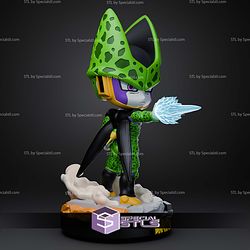 Cell Dragon Ball Z Chibi 75mm STL Files
