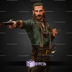 Charles Vane Black Sails STL Files