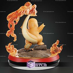 Charmander Pokemon 004 STL Files