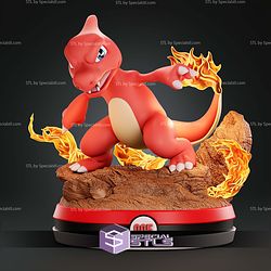 Charmeleon Pokemon 005 STL Files