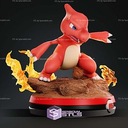 Charmeleon Pokemon 005 STL Files