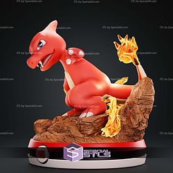 Charmeleon Pokemon 005 STL Files