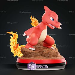 Charmeleon Pokemon 005 STL Files