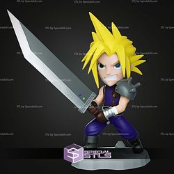 Chibi STL Collection Cloud Final Fantasy
