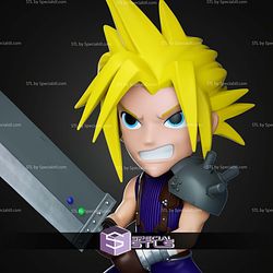 Chibi STL Collection Cloud Final Fantasy